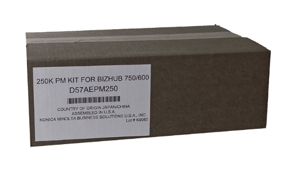 Picture of Konica Minolta D57AEPM250 Preventative Maintenance (PM) Kit (250000 Yield)