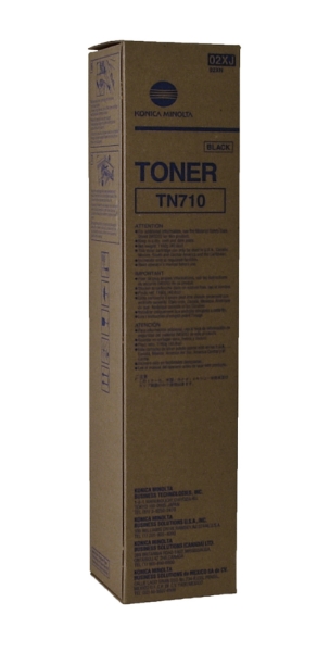 Picture of Konica Minolta TN-710 Black Laser Toner Cartridge (55000 Yield)