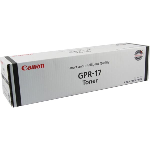Picture of Canon 0279B003AA (GPR-17) Black Copier Cartridge