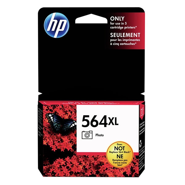 Picture of HP CB322WN (HP 564XL) High Yield Photo Black Inkjet Cartridge