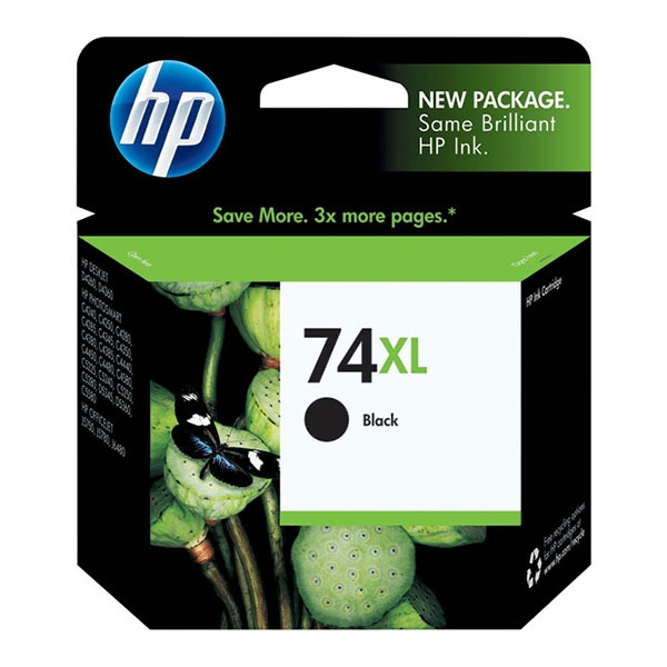 Picture of HP CB336WN (HP 74) High Yield Black Inkjet Cartridge