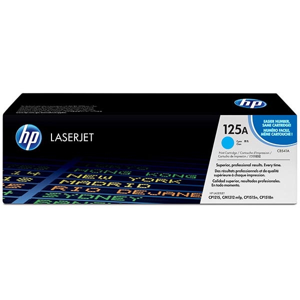 Picture of HP CB541A (HP 125A) Cyan Toner Cartridge