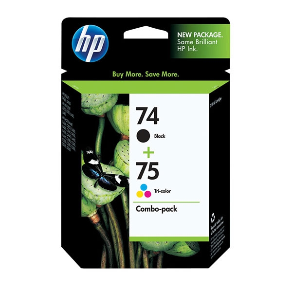 Picture of HP CC659FN (HP 74) Black & Color Inkjet Cartridge