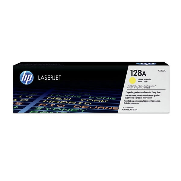 Picture of HP CE322A (HP 128A) Yellow Colorsphere Print Cartridge
