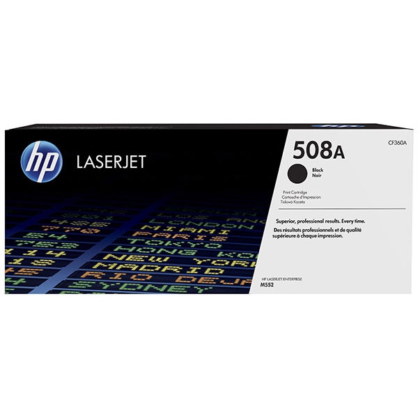 Picture of HP CF360A (HP 508A) Black Toner Cartridge