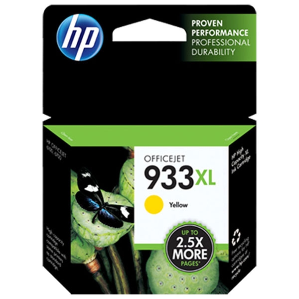 Picture of HP CN056AN (HP 933XL) High Yield Yellow Inkjet Cartridge