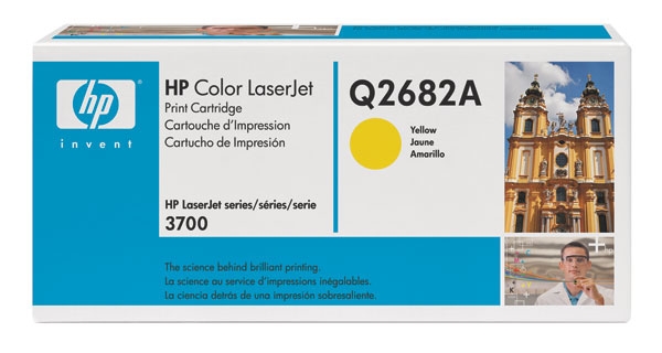 Picture of HP Q2682A (HP 311A) Yellow Toner Cartridge