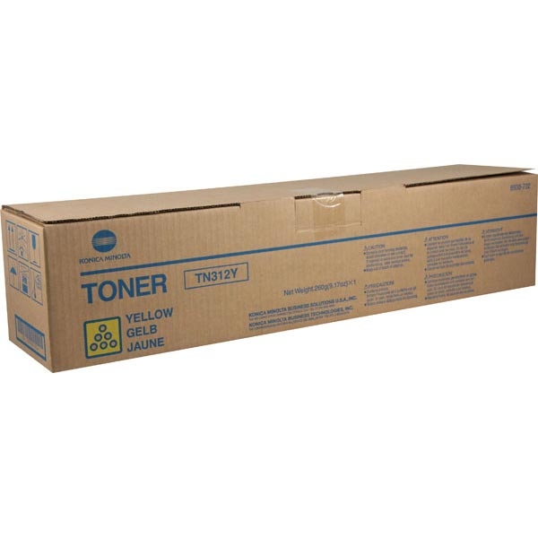 Picture of Konica Minolta 8938702 Yellow Toner