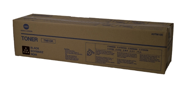 Picture of Konica Minolta A0TM130 (TN-613K) Black Toner Cartridge