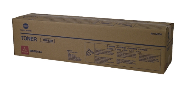 Picture of Konica Minolta A0TM330 (TN-613M) Magenta Toner Cartridge