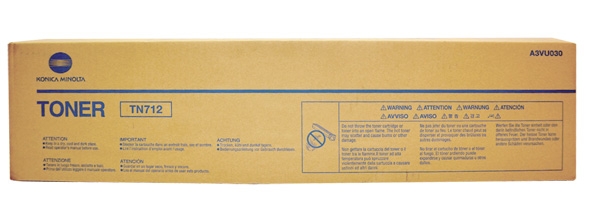Picture of Konica Minolta TN-712 (A3VU030) Black Toner Cartridge