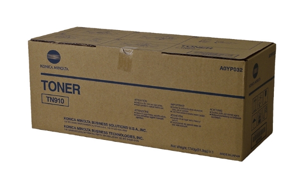 Picture of Konica Minolta 022J (TN-910) Black Toner Cartridge