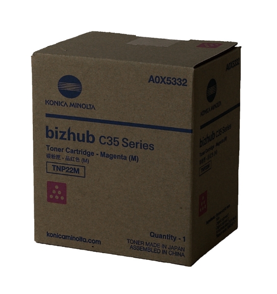 Picture of Konica Minolta A0X5332 Magenta Toner Cartridge