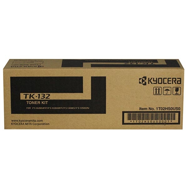 Picture of Kyocera Mita 1T02HS0US0 (TK-132) Black Toner
