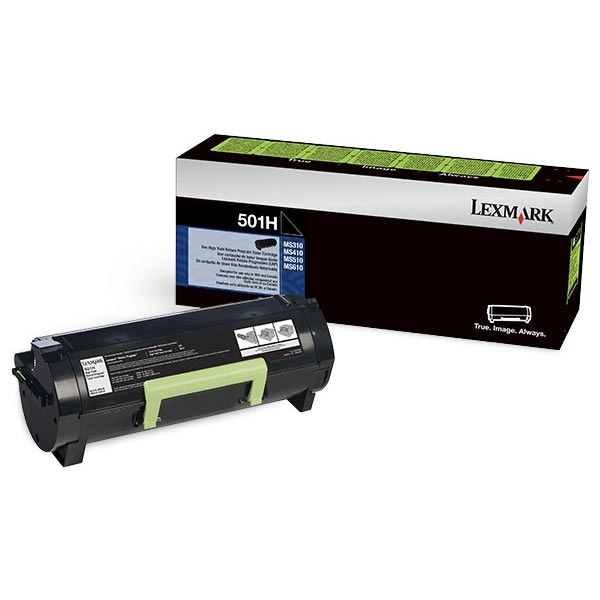 Picture of Lexmark 50F1H00 (Lexmark #501H) High Yield Black Toner