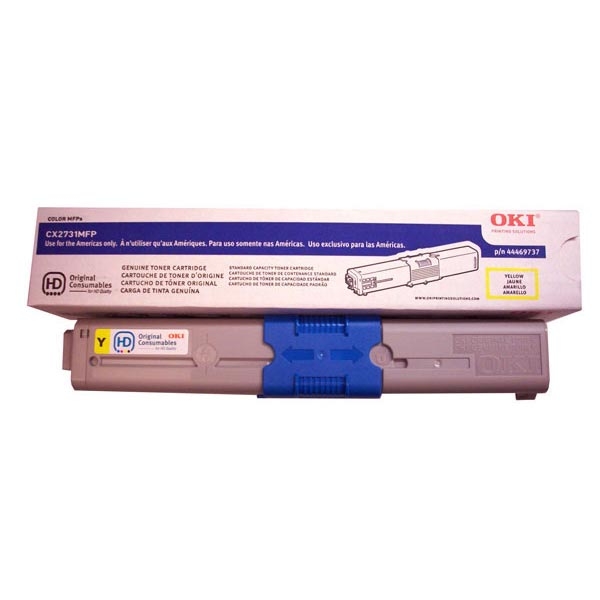 Picture of Okidata 44469737 Yellow Toner