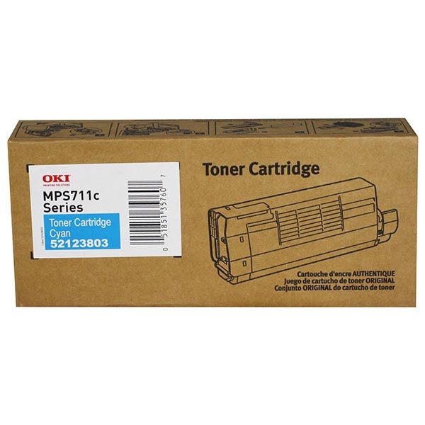 Picture of Okidata 52123803 Cyan Toner