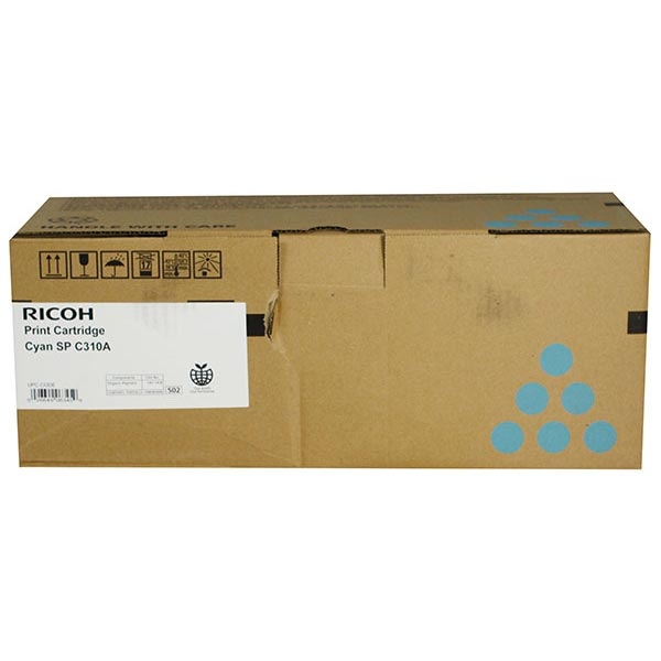 Picture of Ricoh 406345 (Type SPC310A) Cyan Toner Cartridge