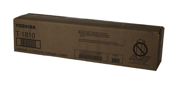 Picture of Toshiba T-1810 Black Toner Cartridge