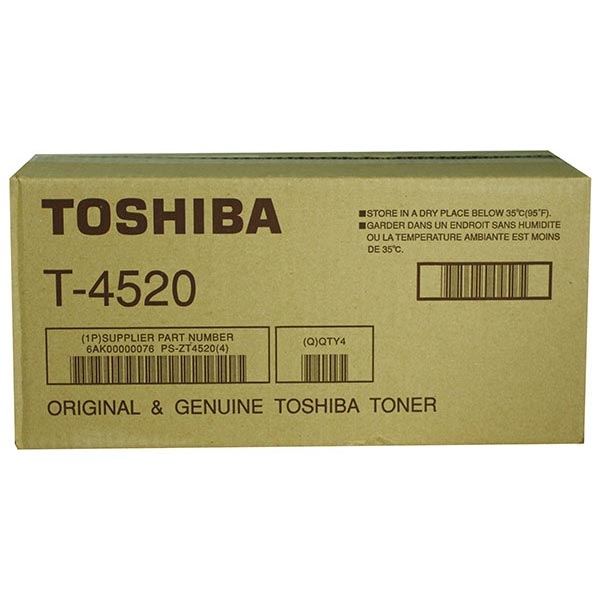 Picture of Toshiba T-4520 Black Toner Cartridge