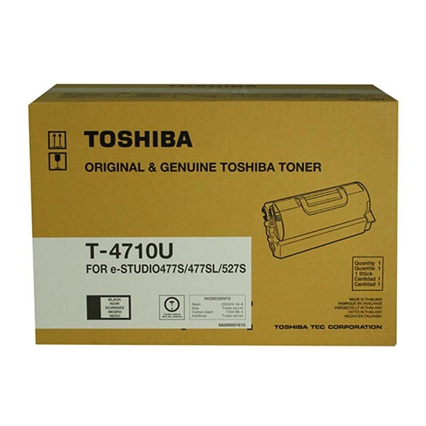 Picture of Toshiba T-4710U Black Toner Cartridge