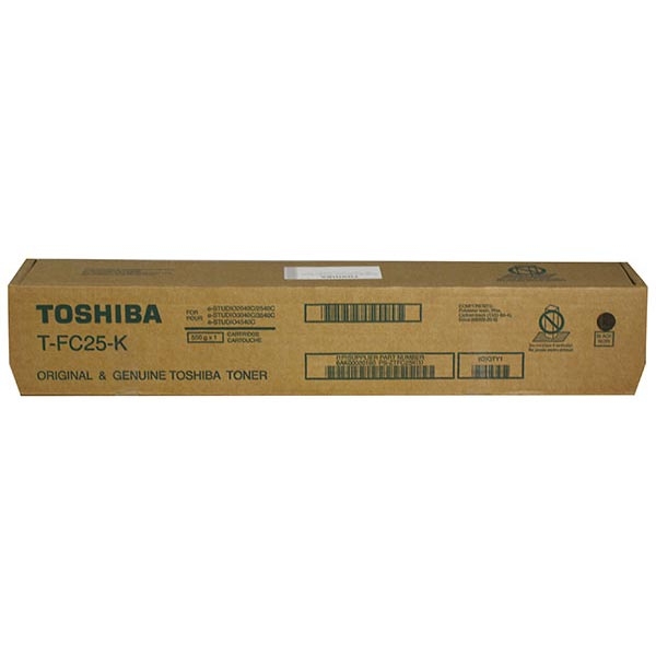 Picture of Toshiba TFC25K Black Toner Cartridge